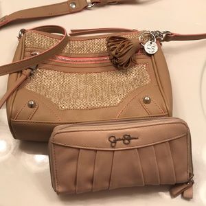 Jessica Simpson Nude Crossbody bag